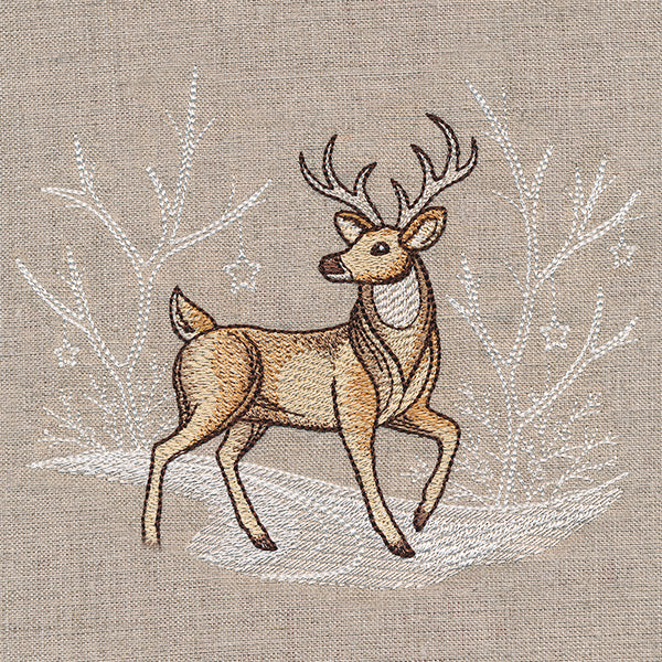Winter Storybook Animals - Deer