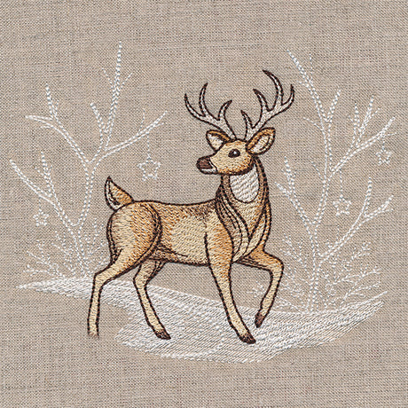 Winter Storybook Animals - Deer