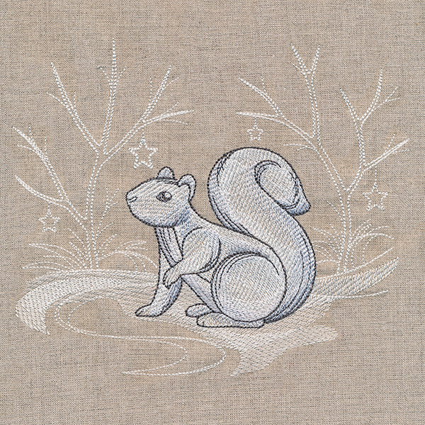 Winter Storybook Animals - Squirrel