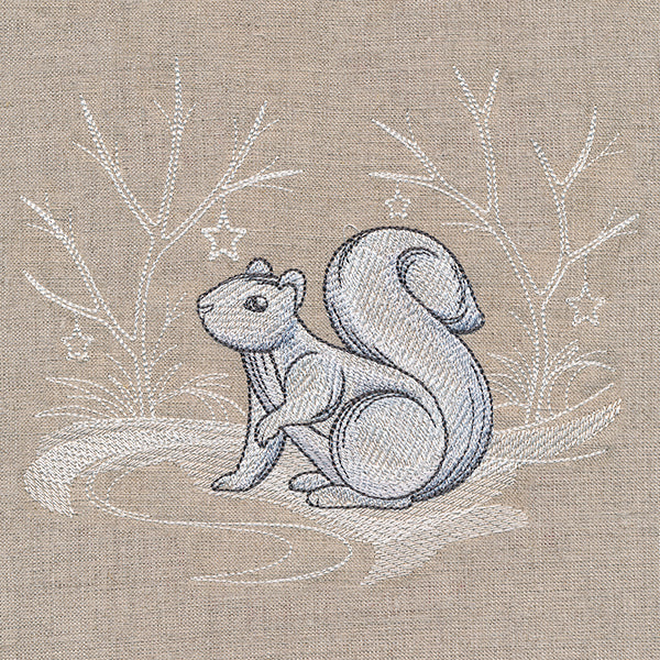 Winter Storybook Animals - Squirrel