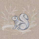 Winter Storybook Animals - Squirrel