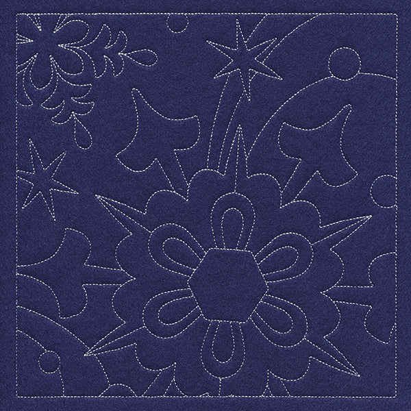 Let It Snow Quilting - Magical Snowflake (Double Run)
