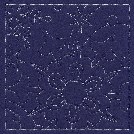 Let It Snow Quilting - Magical Snowflake (Double Run)