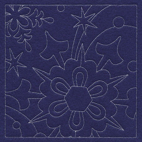 Let It Snow Quilting - Magical Snowflake (Double Run)