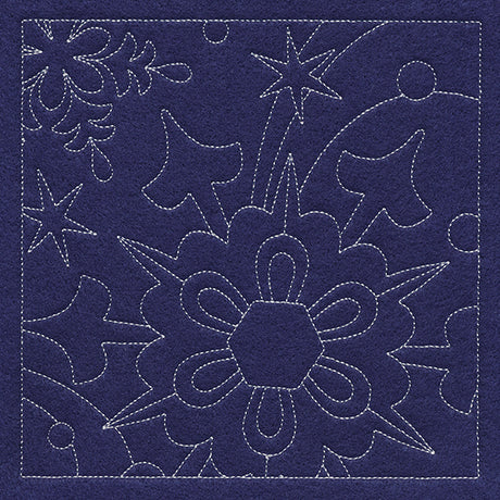 Let It Snow Quilting - Magical Snowflake (Double Run)