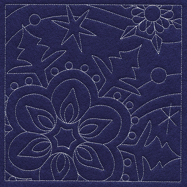 Let It Snow Quilting - Enchanting Snowflake (Double Run)