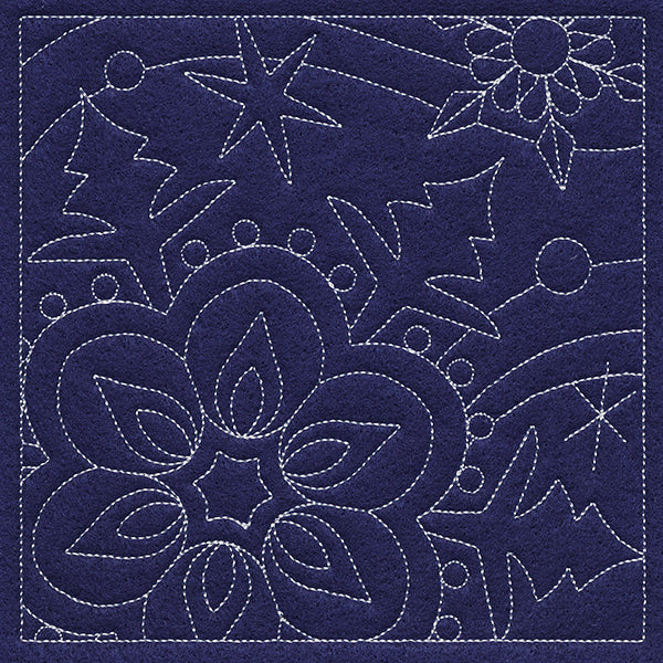 Let It Snow Quilting - Enchanting Snowflake (Double Run)