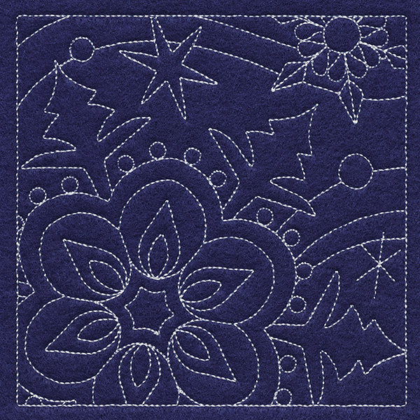 Let It Snow Quilting - Enchanting Snowflake (Double Run)