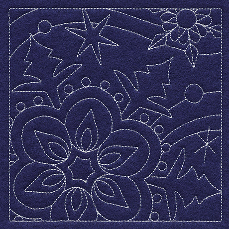 Let It Snow Quilting - Enchanting Snowflake (Double Run)