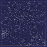 Let It Snow Quilting - Captivating Snowflake (Double Run)