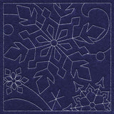 Let It Snow Quilting - Captivating Snowflake (Double Run)