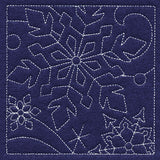 Let It Snow Quilting - Captivating Snowflake (Double Run)