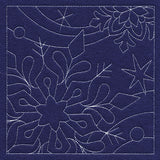 Let It Snow Quilting - Stunning Snowflake (Double Run)