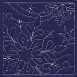 Let It Snow Quilting - Stunning Snowflake (Double Run)