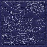 Let It Snow Quilting - Stunning Snowflake (Double Run)