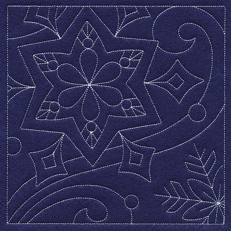 Let It Snow Quilting - Elegant Snowflake (Double Run)