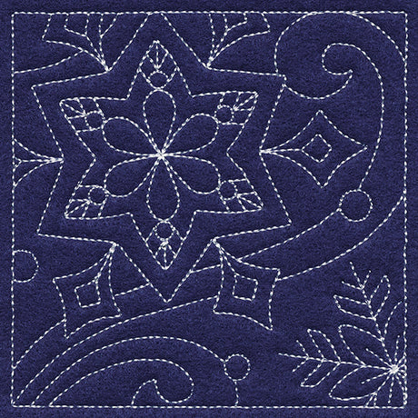 Let It Snow Quilting - Elegant Snowflake (Double Run)