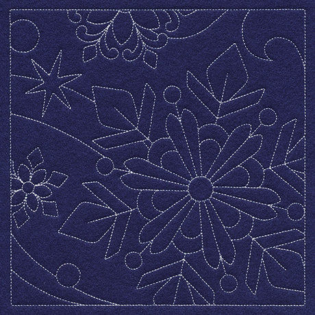 Let It Snow Quilting - Beautiful Snowflake (Double Run)