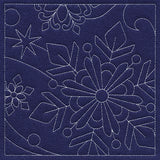 Let It Snow Quilting - Beautiful Snowflake (Double Run)