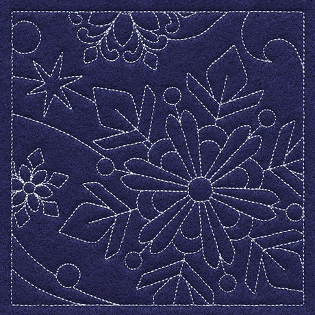 Let It Snow Quilting - Beautiful Snowflake (Double Run)
