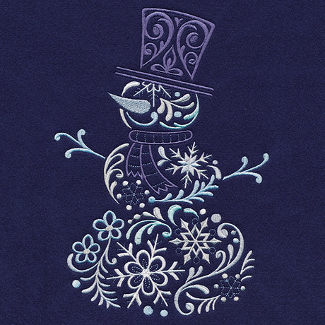 Wintertide Filigree Snowman