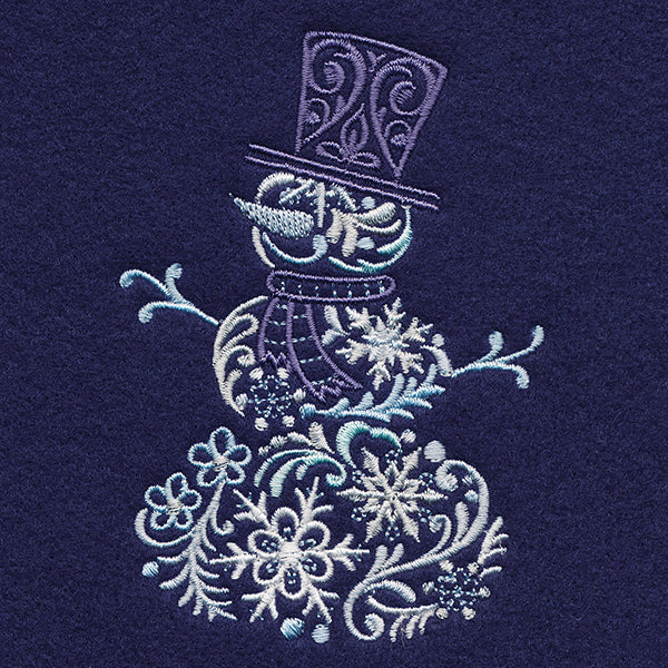 Wintertide Filigree Snowman