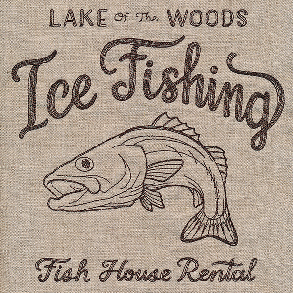 Winter Market - Lake of the Woods Ice Fishing – Embroidery Library