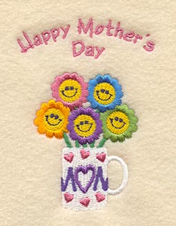 Smiling Daisies & Happy Mother's Day