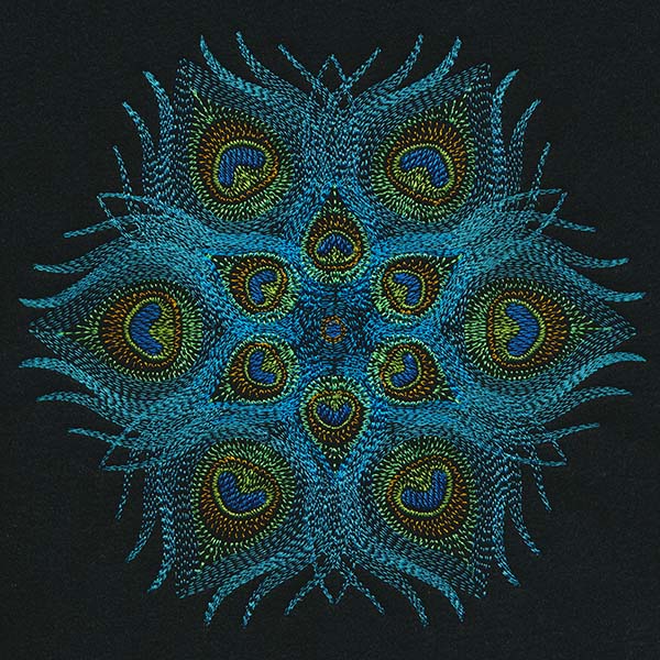 Kaleidoscope - Peacock Feathers