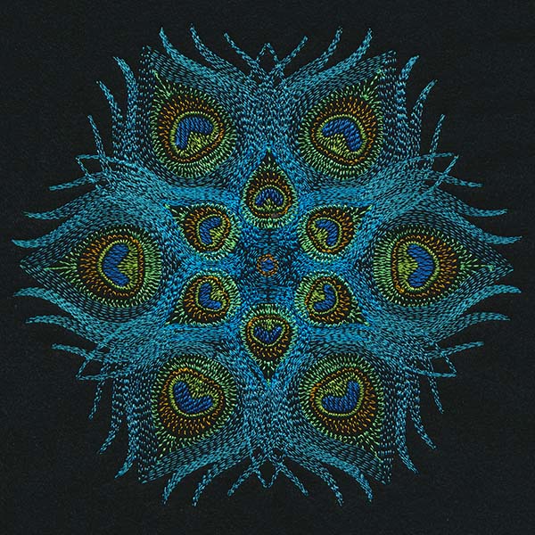 Kaleidoscope - Peacock Feathers