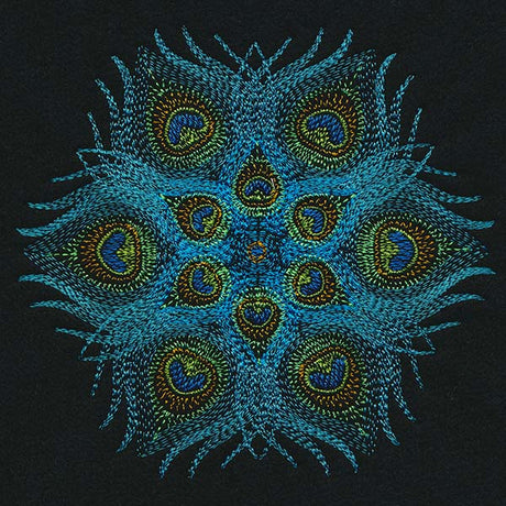 Kaleidoscope - Peacock Feathers