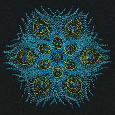 Kaleidoscope - Peacock Feathers