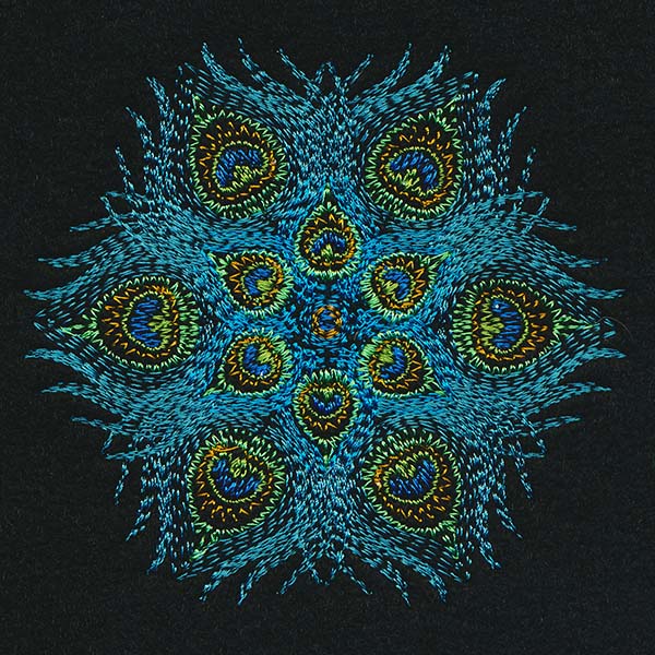 Kaleidoscope - Peacock Feathers