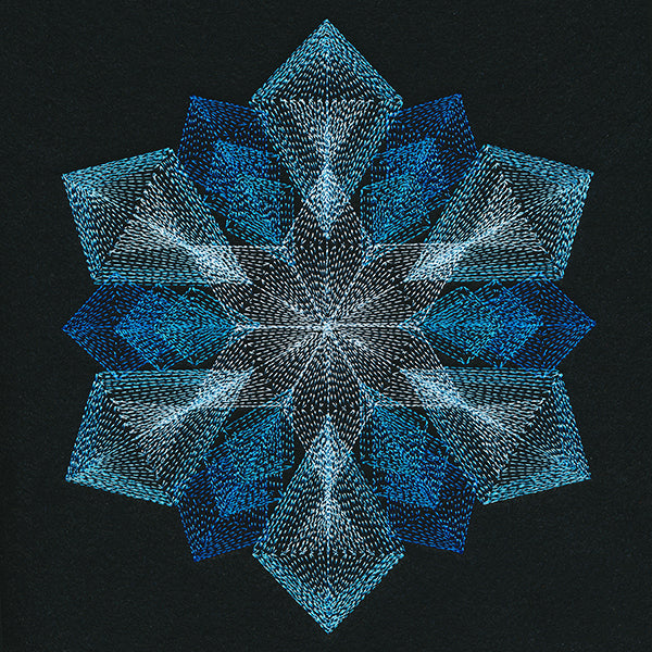Kaleidoscope - Geometric Snowflake