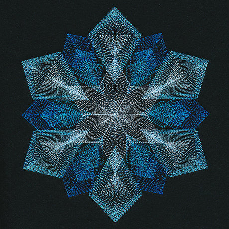 Kaleidoscope - Geometric Snowflake