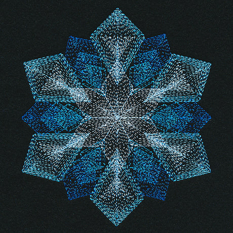 Kaleidoscope - Geometric Snowflake