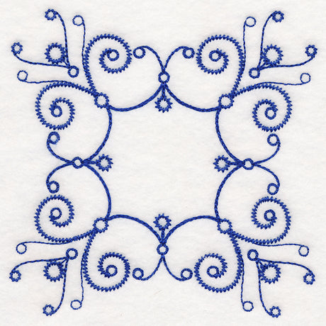 Botanical Blues - Fractal Flowers