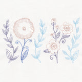 Whimsical Folk Art Botanical Border (Vintage)