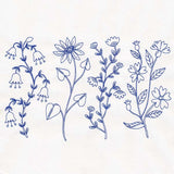 Blooming Folk Art Botanical Border (Vintage)