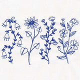 Blooming Folk Art Botanical Border (Vintage)