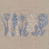 Delicate Folk Art Botanical Border (Vintage)