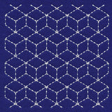 Cubists Paradise Sashiko Quilting Square