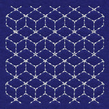 Cubists Paradise Sashiko Quilting Square