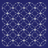 Kaleidoscope Rings Sashiko Quilting Square