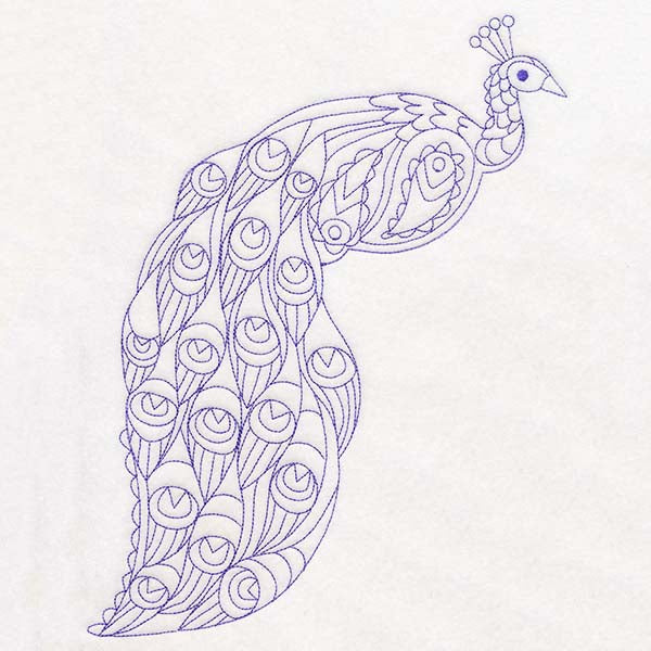 Paisley Animals - Peacock