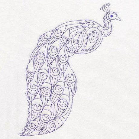 Paisley Animals - Peacock