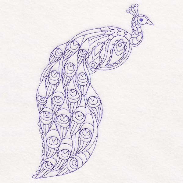 Paisley Animals - Peacock