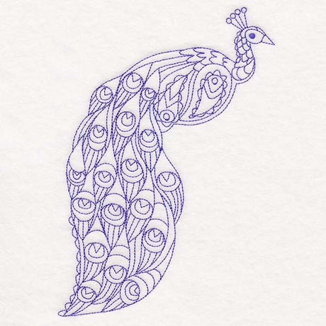 Paisley Animals - Peacock