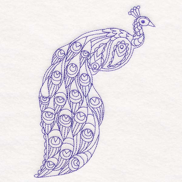 Paisley Animals - Peacock