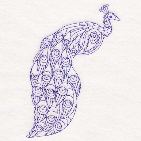 Paisley Animals - Peacock